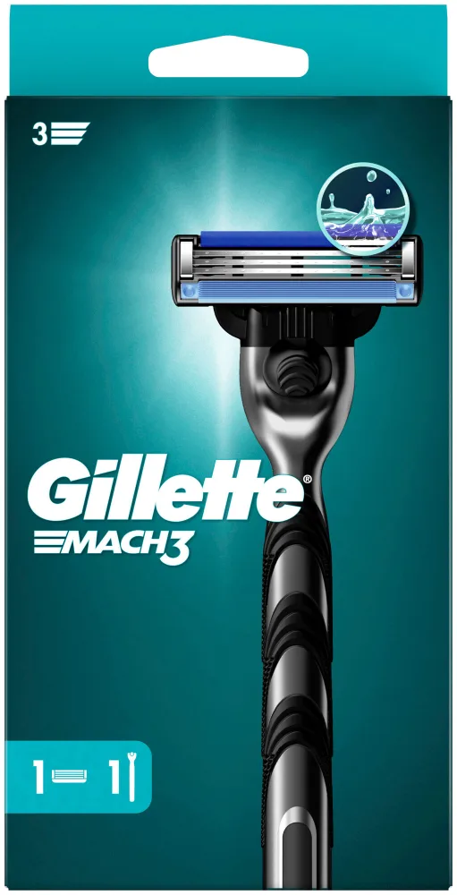 Gillette Mach3 Rasierer inkl. 1 Rasierklinge