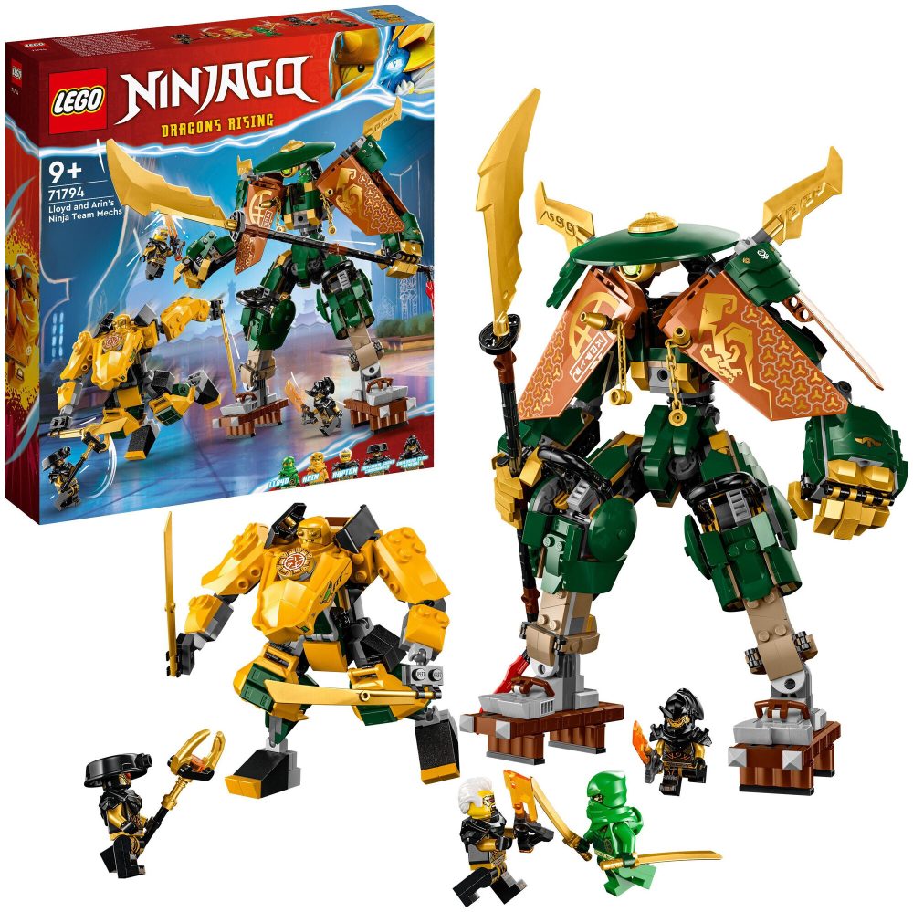 LEGO® - 71794 Lloyds und Arins Training-Mechs, Multicolor