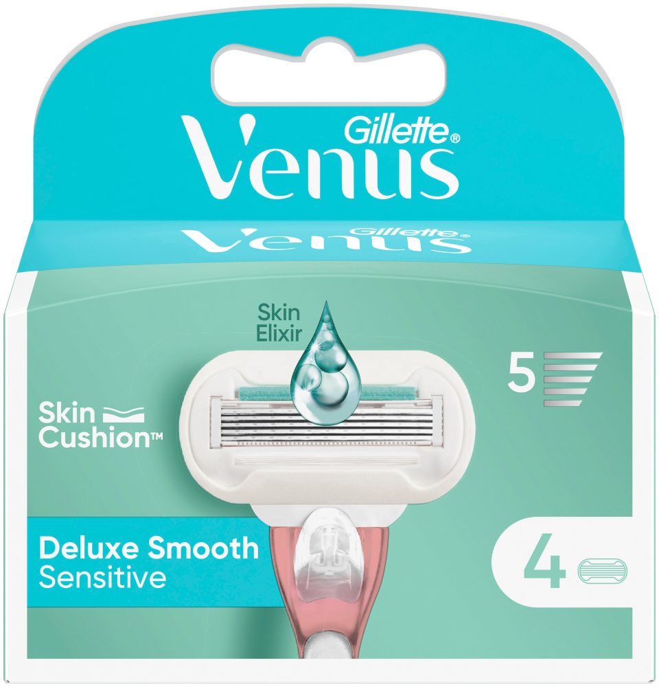 Venus Gillette Klingen Pro Smooth Sensitive System 4er - SmartBox