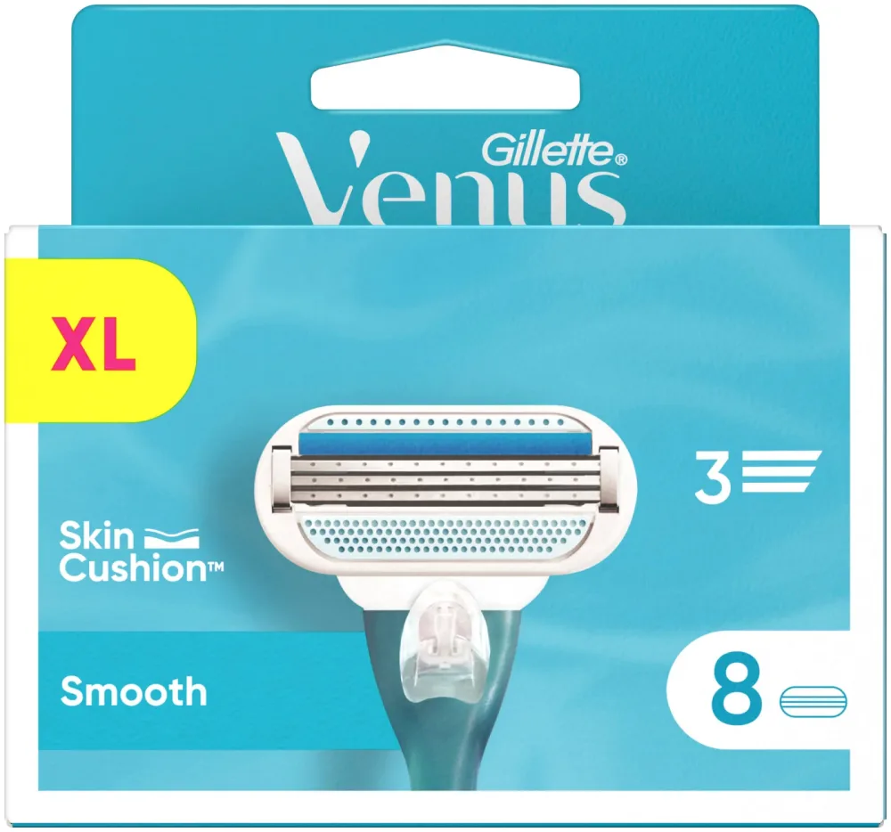 Venus Gillette Klingen Smooth System 8er - SmartBox