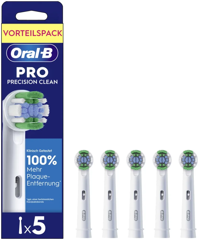 Oral-B Pro Ersatz Aufsteckbürsten Precision Clean 5 Stück