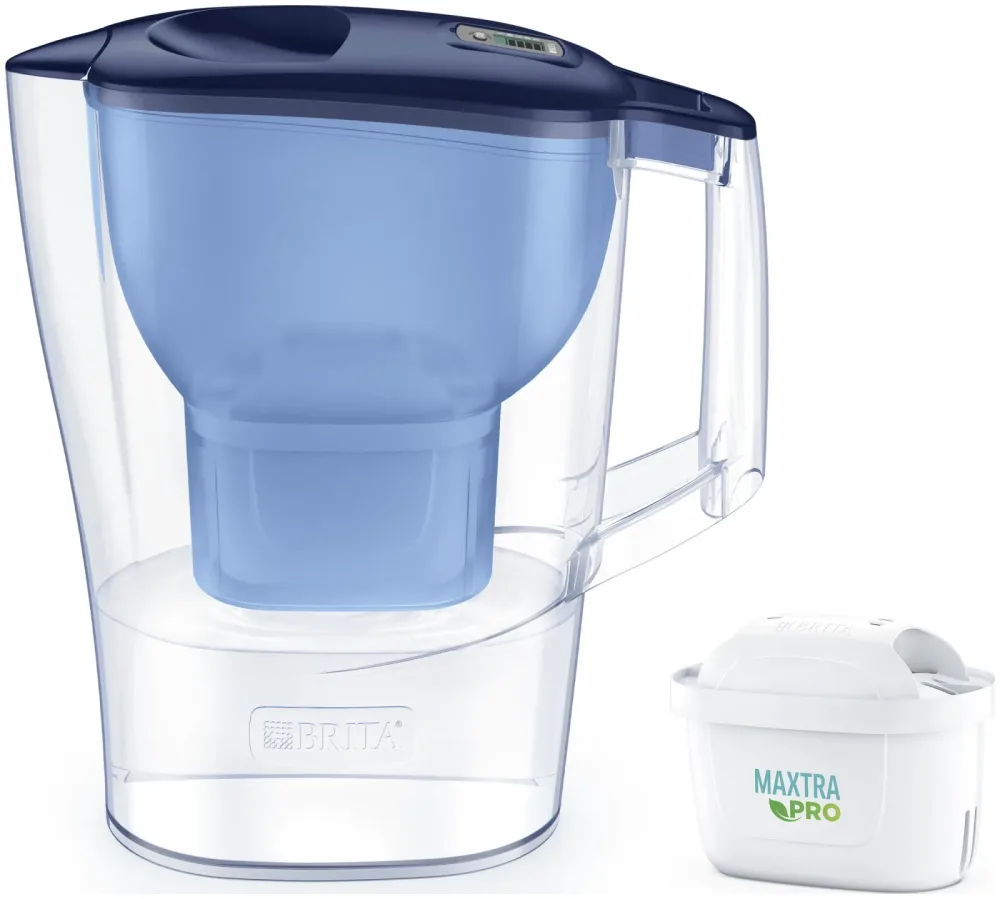 Brita Wasserfilter Aluna blau 2,4l inkl. 1x Maxtra Pro Pure Performance