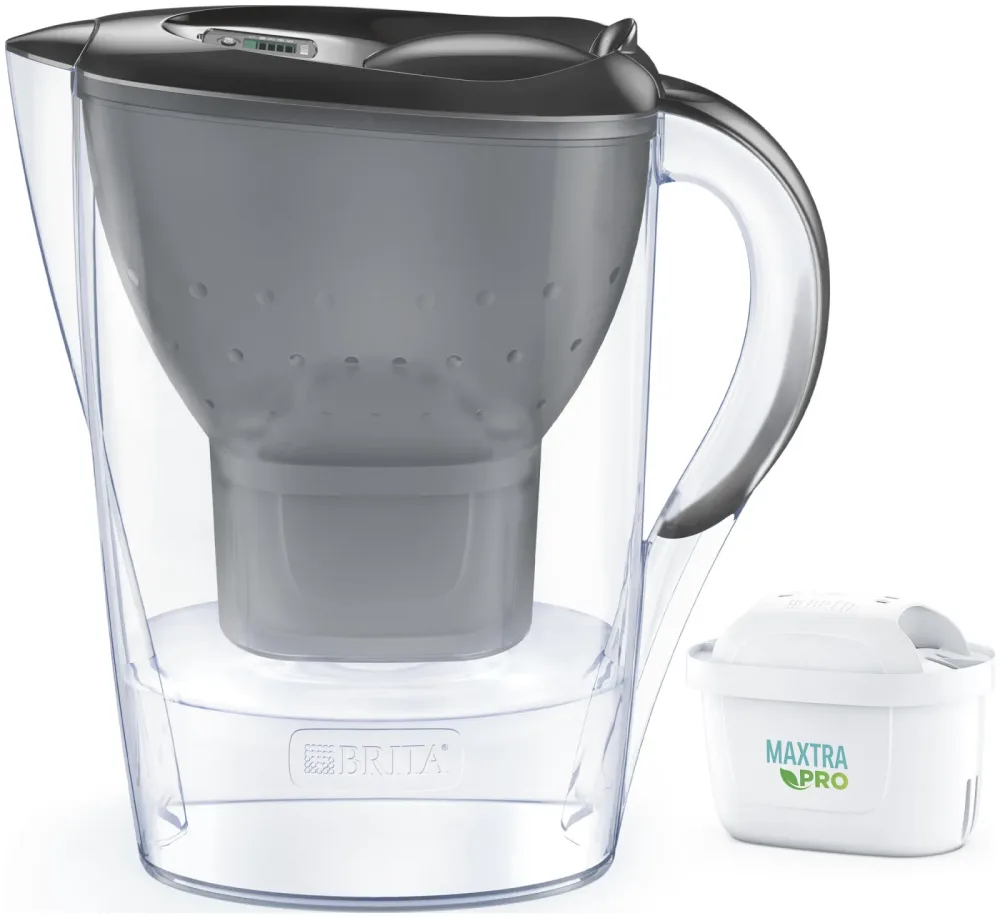 Brita Wasserfilter Marella graphit 2,4l inkl. 1x Maxtra Pro Pure Performance