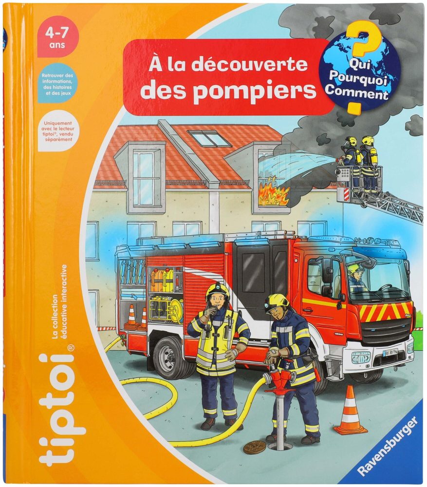 tiptoi - À la découverte des pompiers, Französisch, Multicolor