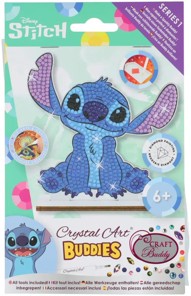 Disney Markenlos Stitch Crystal Art Figur 6+ Jahre