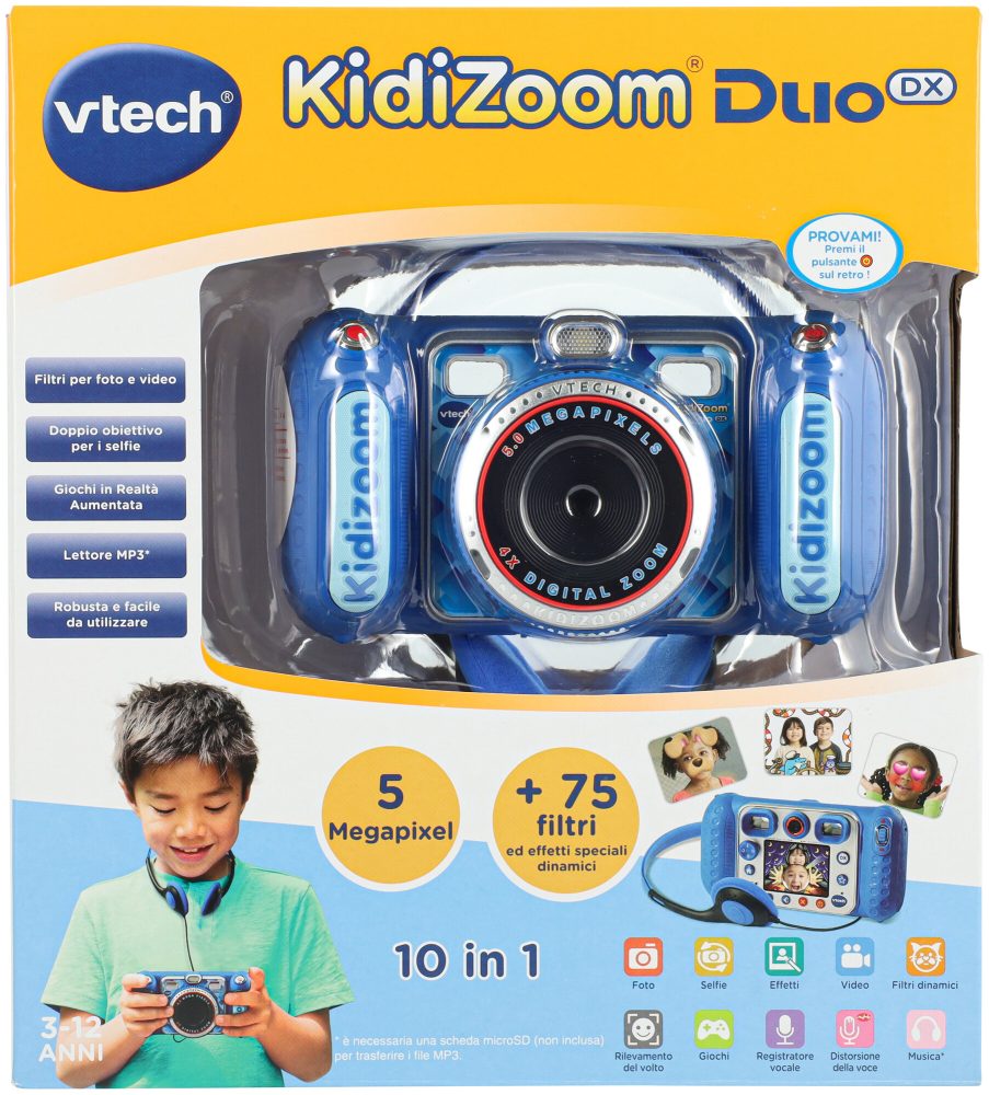 VTech - Kidizoom® Duo DX, Italienisch, Multicolor