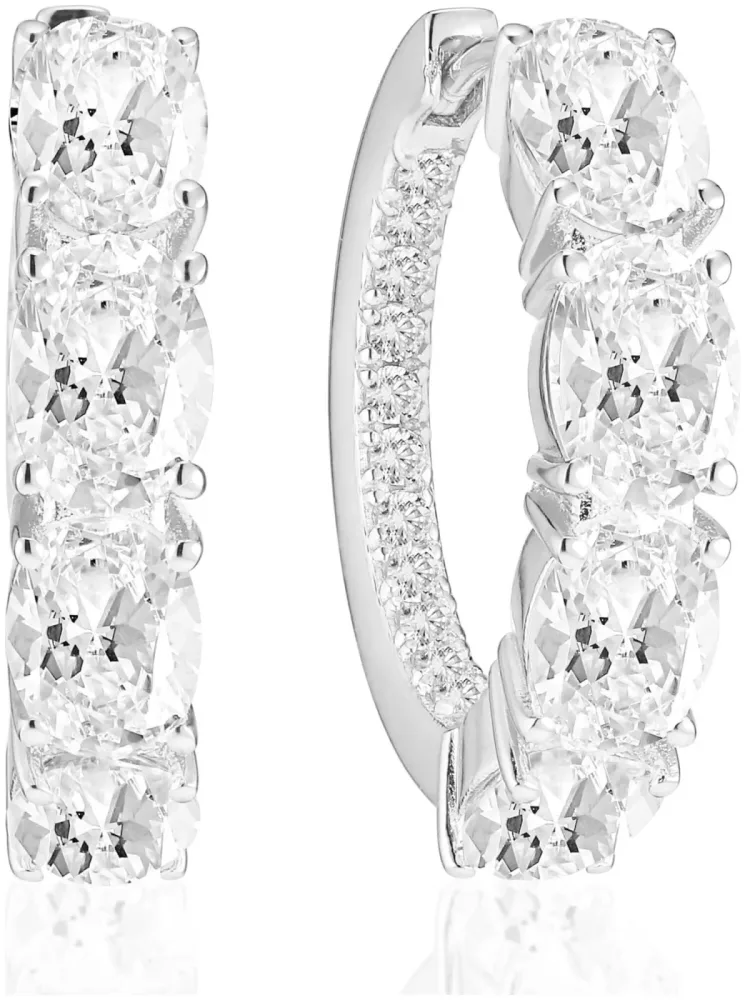 Sif Jakobs Sj-E2315-Cz Creolen Ellisse Creolo