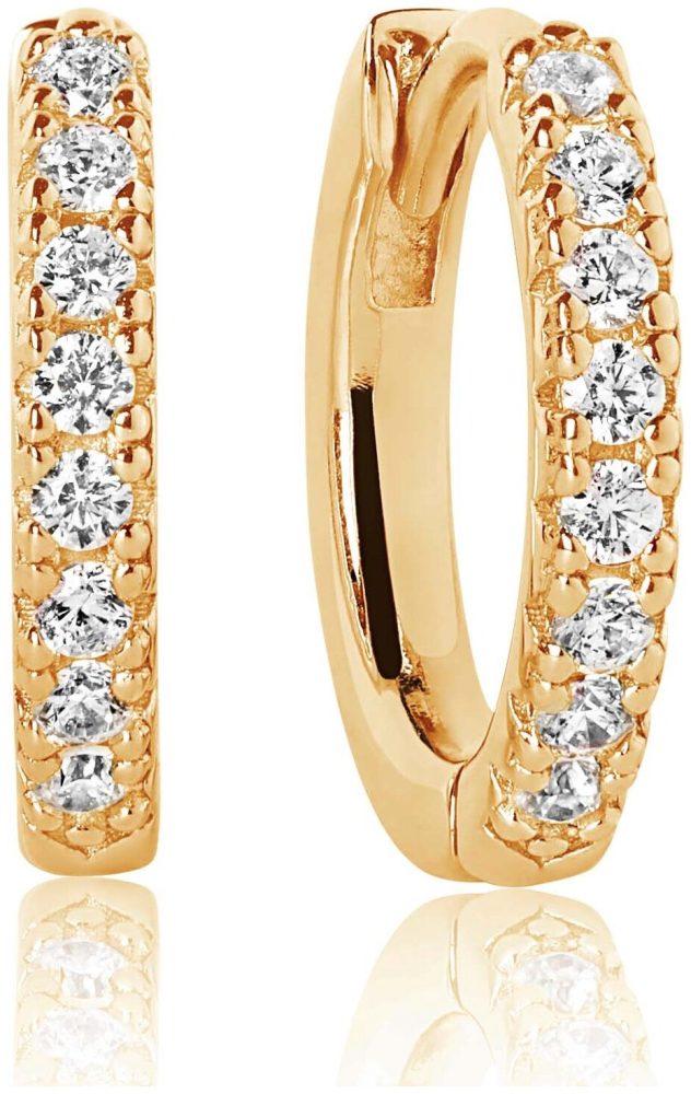 Sif Jakobs - Ohrringe, Ellera Medio, 14mm, Gold