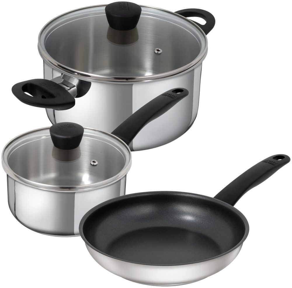 Kuhn Rikon - Kochgeschirr-Set, 16/20/24CM, Chrom