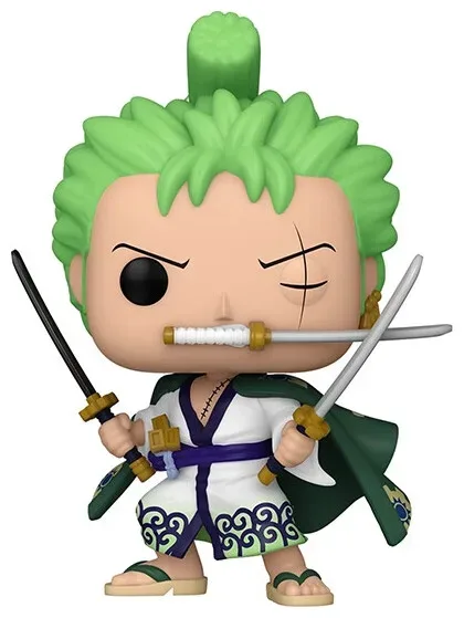 Funko -  POP! One Piece S6: Roronoa Zoro (923), Multicolor