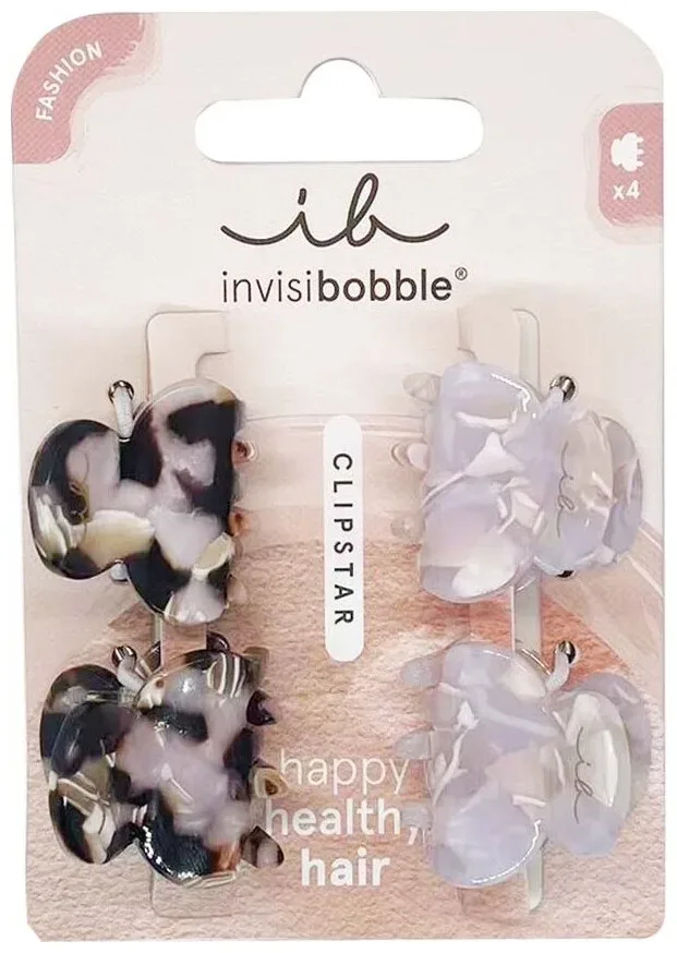 invisibobble Clipstar Petit Four 4pc
