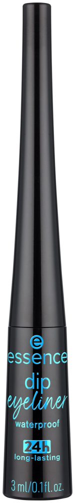 Essence - Dip Eyeliner Waterproof 24h Long-Lasting, 3 ml, Black