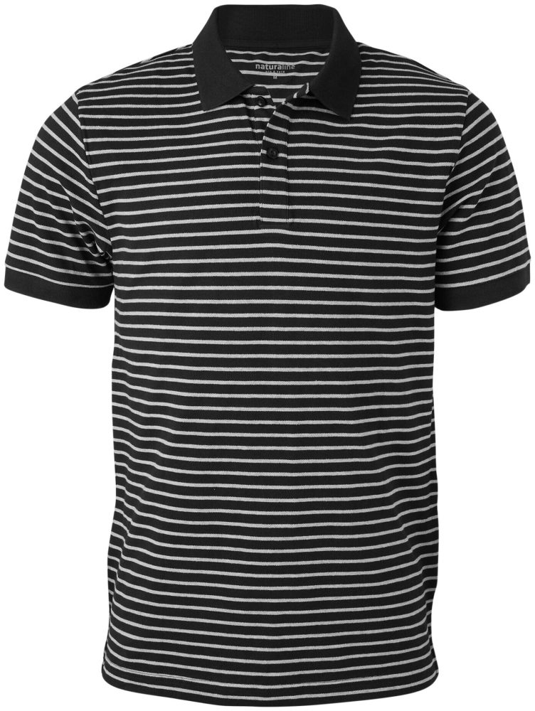 Naturaline Textil Naturaline Herren Poloshirt grau S