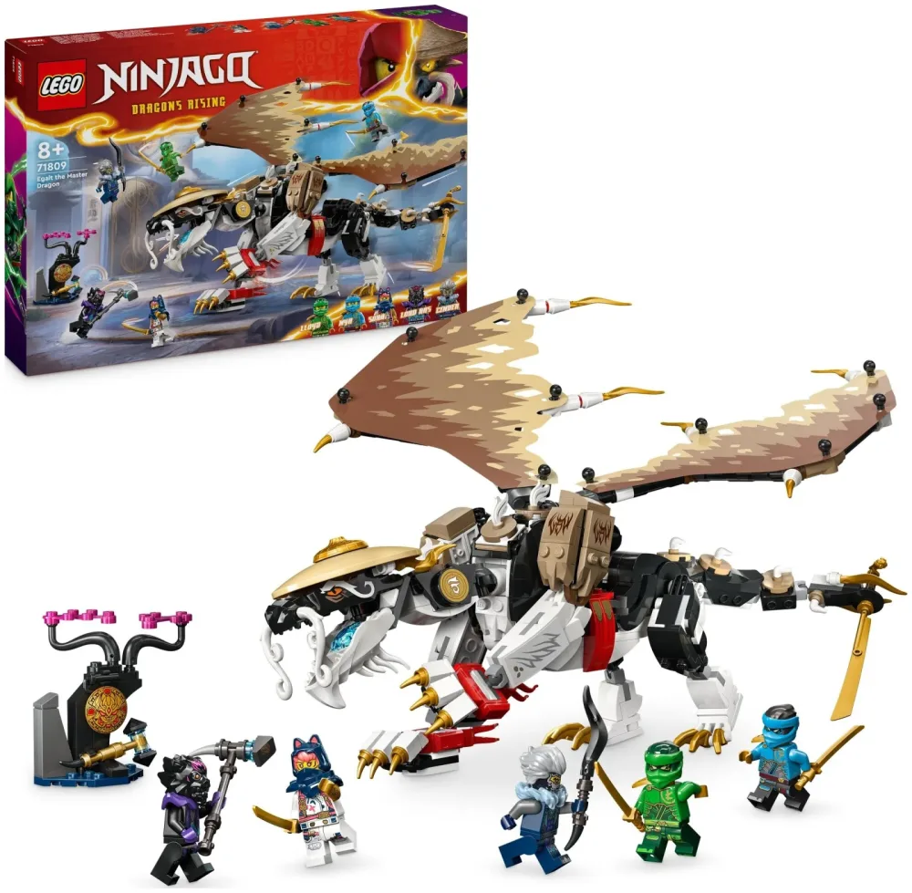 LEGO® - 71809 Egalt der Meisterdrache, Multicolor