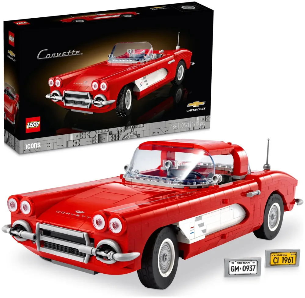 LEGO® - 10321 Corvette, Multicolor