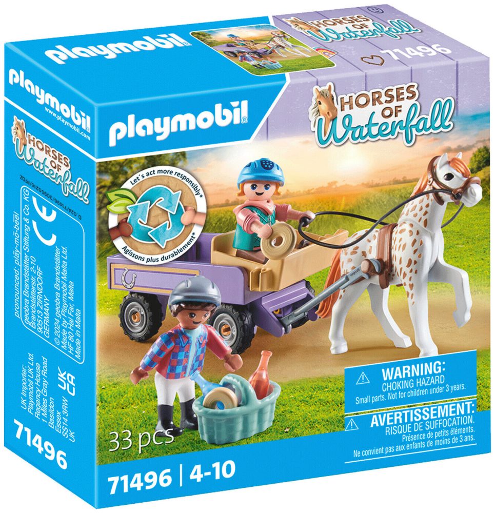 Playmobil - 71496 Ponykutsche, Multicolor