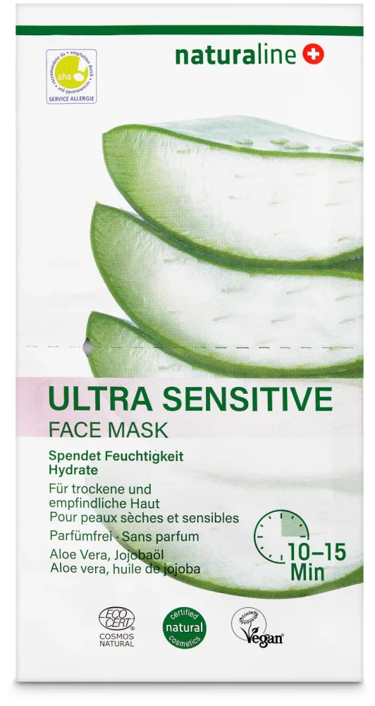 Naturaline Cosmetics Naturaline Ultra Sensitive Feuchtigkeitsmaske