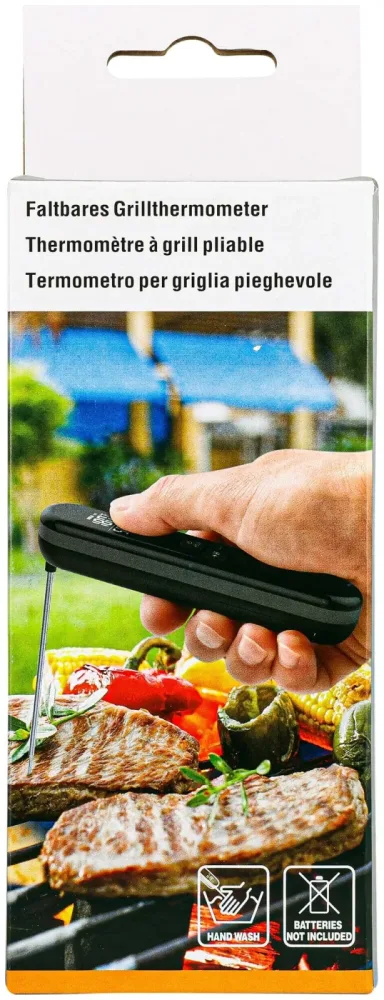 Grillthermometer faltbar