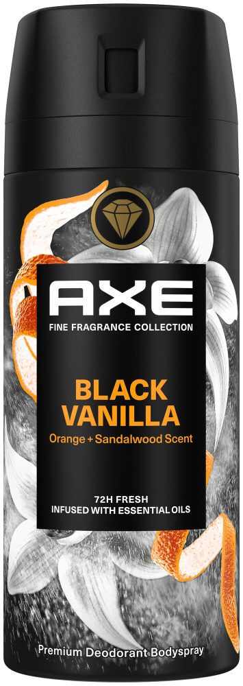 Axe - Premium Bodyspray Black Vanilla, 150  ml