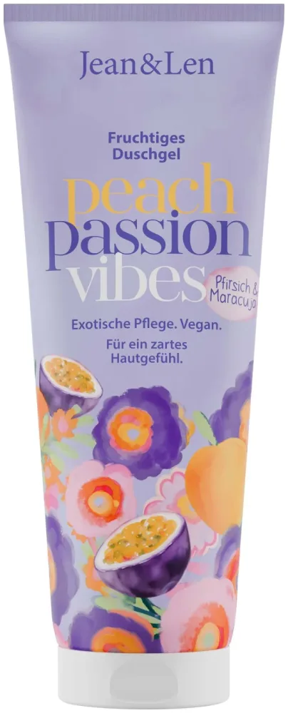 Jean&Len Fruchtiges Duschgel Pfirsich & Maracuja 250ml