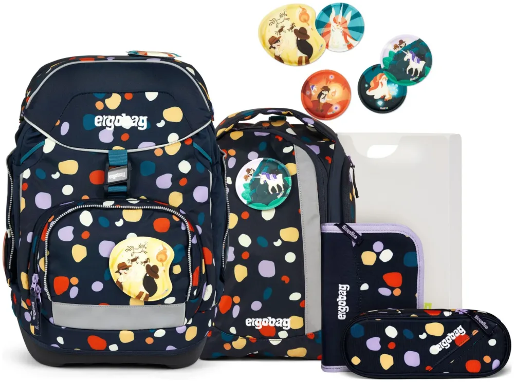Ergobag Set Bärnsteinhöhle 6-tlg.