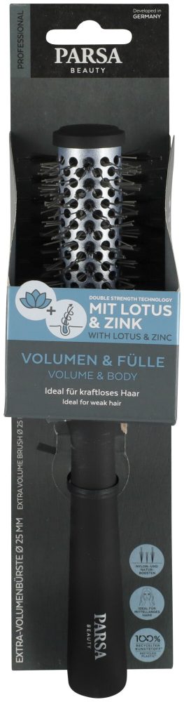 Parsa Lotus Volumen Rundbürste, schwarz