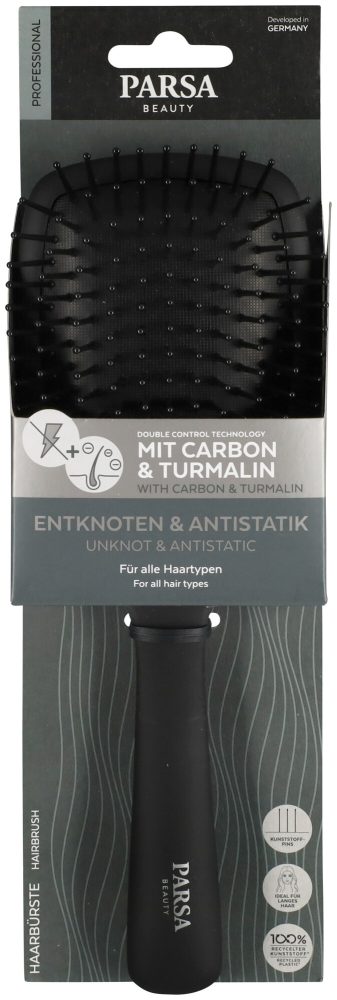 Parsa Carbon Antistatik Styling Paddlebürste gross, schwarz