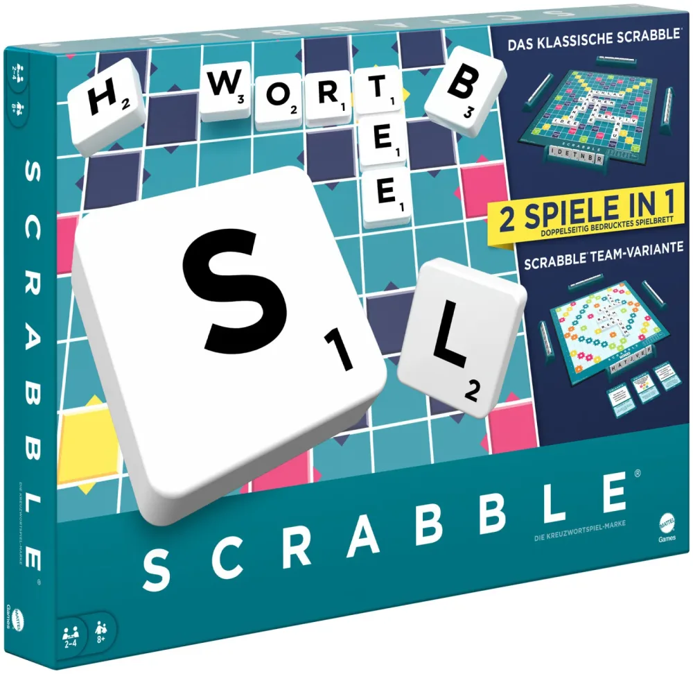 Mattel Games Scrabble Core Refresh 8+ Jahre Deutsch