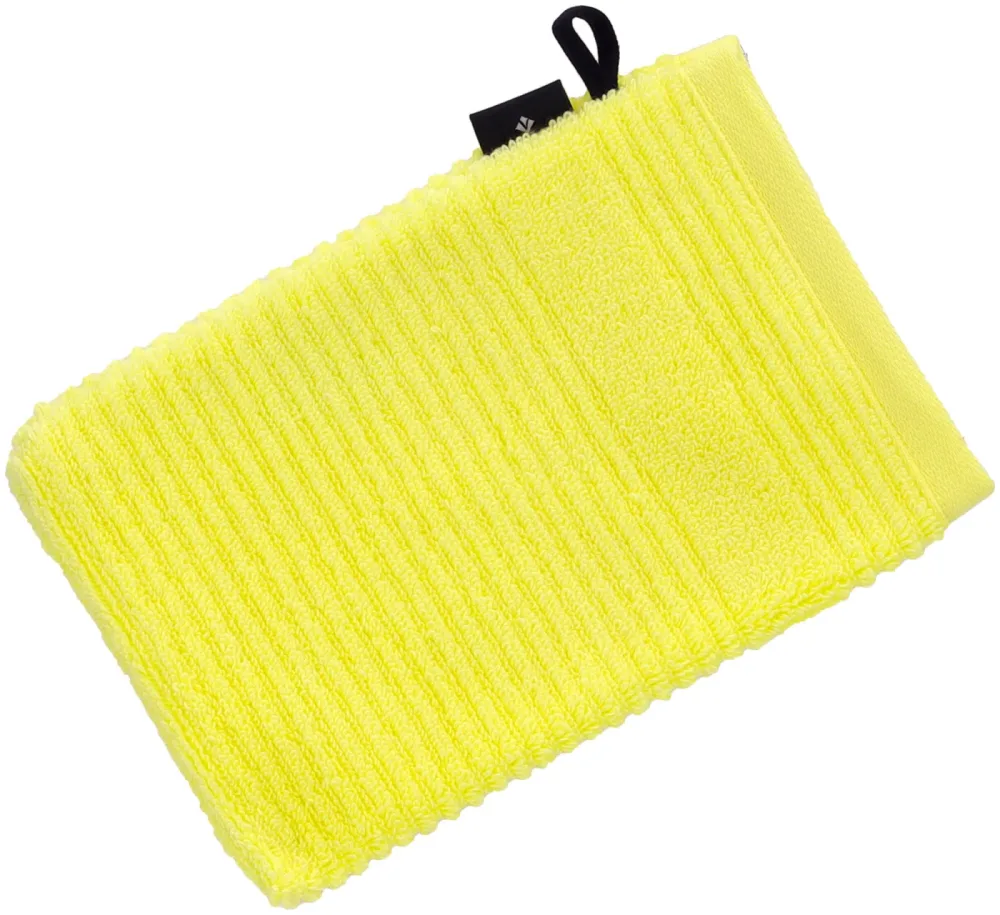 Vossen Tomorrow Waschlhandschuh electric yellow 16 x 22 cm