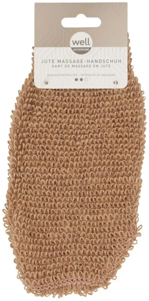 Well Jute Massage-Handschuh