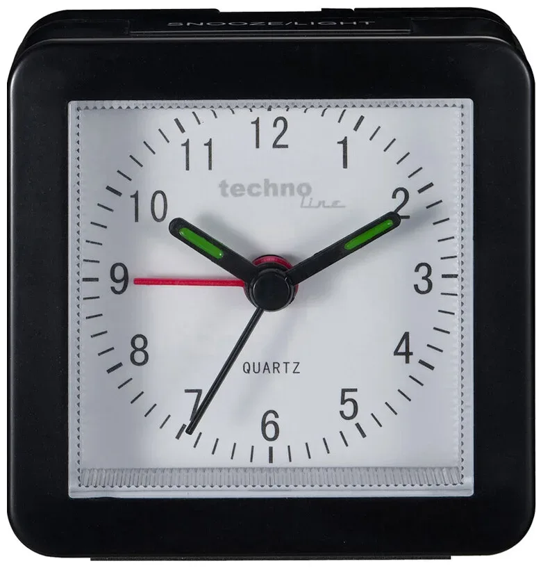 Technoline Modell/Geneva SC Black Wecker – Wecker analog – schwarz