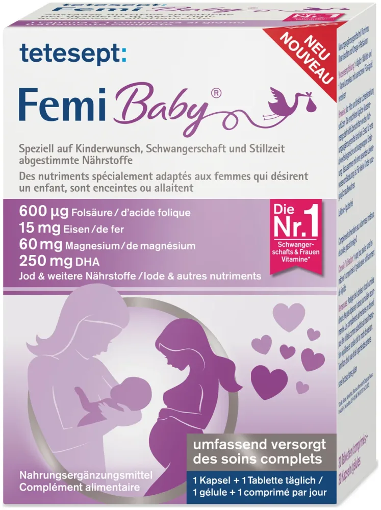 tetesept Femi Baby FTA Kapseln 2x30 Stück