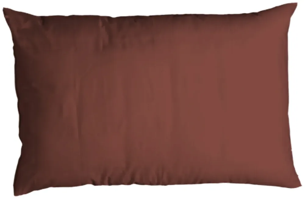 Inhouse Kissen Gots Satin Paspel 65x100 rot