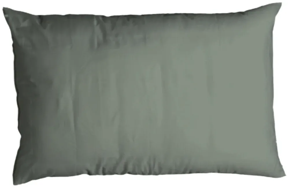 Inhouse Kissen Gots Satin Paspel 65x65 grün