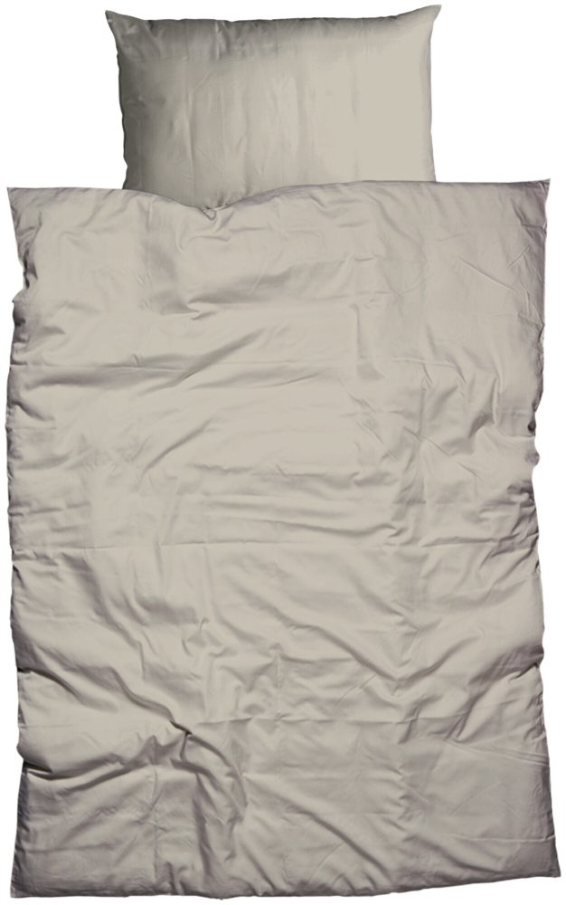 Inhouse Duvet Gots Satin Paspel 160x210 sand