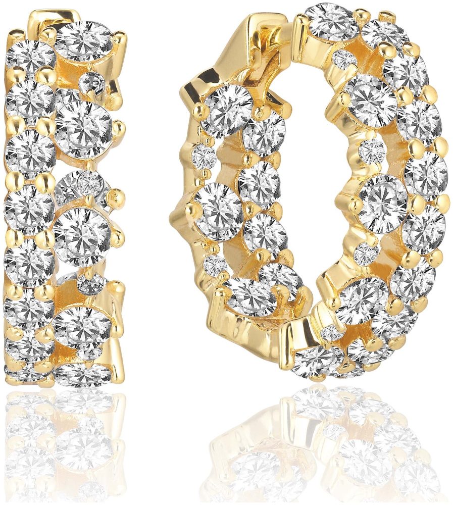 Sif Jakobs - Ohrringe, Livigno, 17mm, Gold