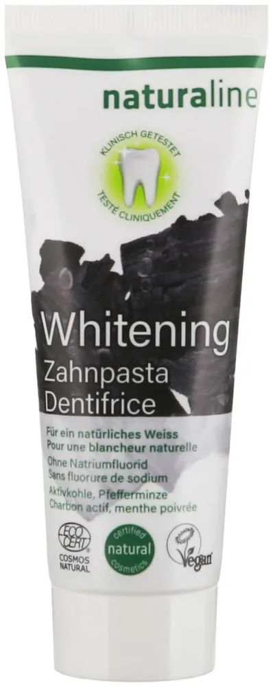 Naturaline Cosmetics Naturaline Zahnpasta Aktivkohle