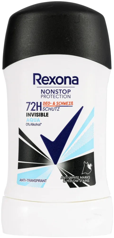 Rexona Nonstop Protection Deostick Anti-Transpirant Invisible Aqua 50ml
