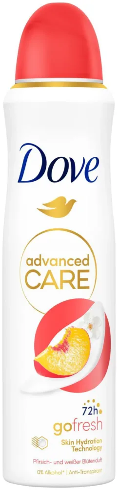 Dove Advanced Care Antitranspirant Spray go fresh Pfirsich & Weiße Blütenduft