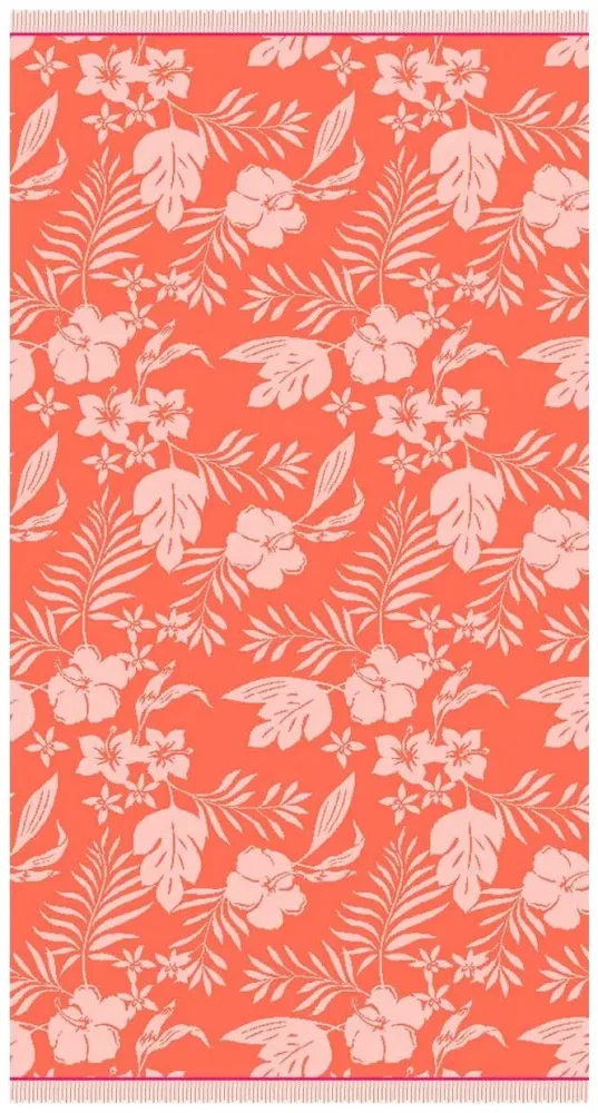 Inhouse Pareo 100x180 Floral orange
