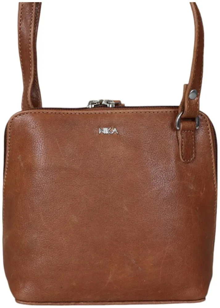 Nika Trade Nika Umhängetasche 4671A (S) cognac