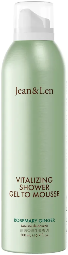 Jean&Len Shower Gel to Mousse Rosemary/Ginger 200 ml