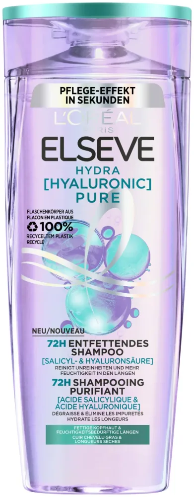 Elsève Hydra Hyaluronic Pure Shampoo