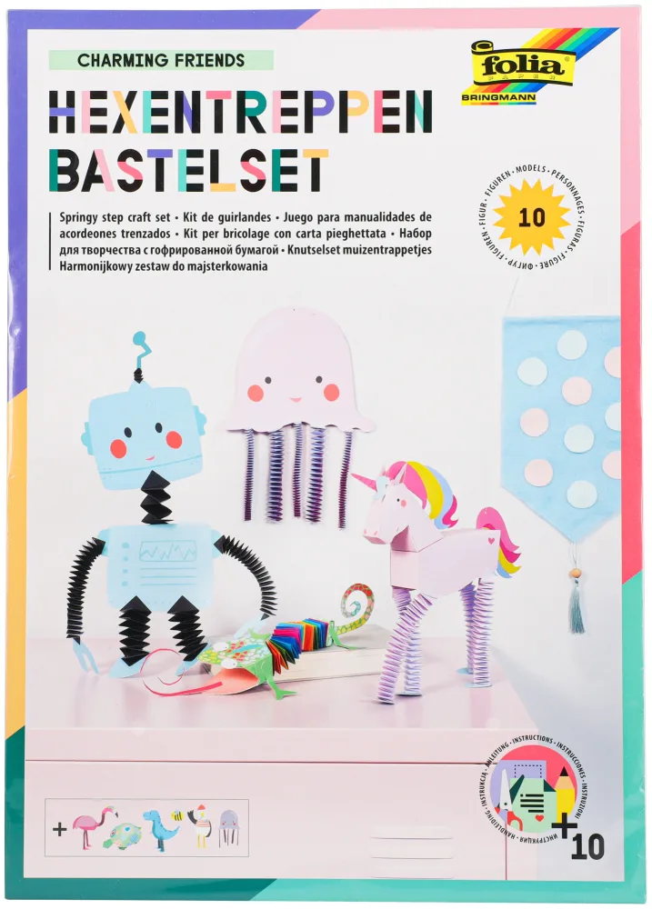 Folia Bastelblock Hexentreppe 24x34cm