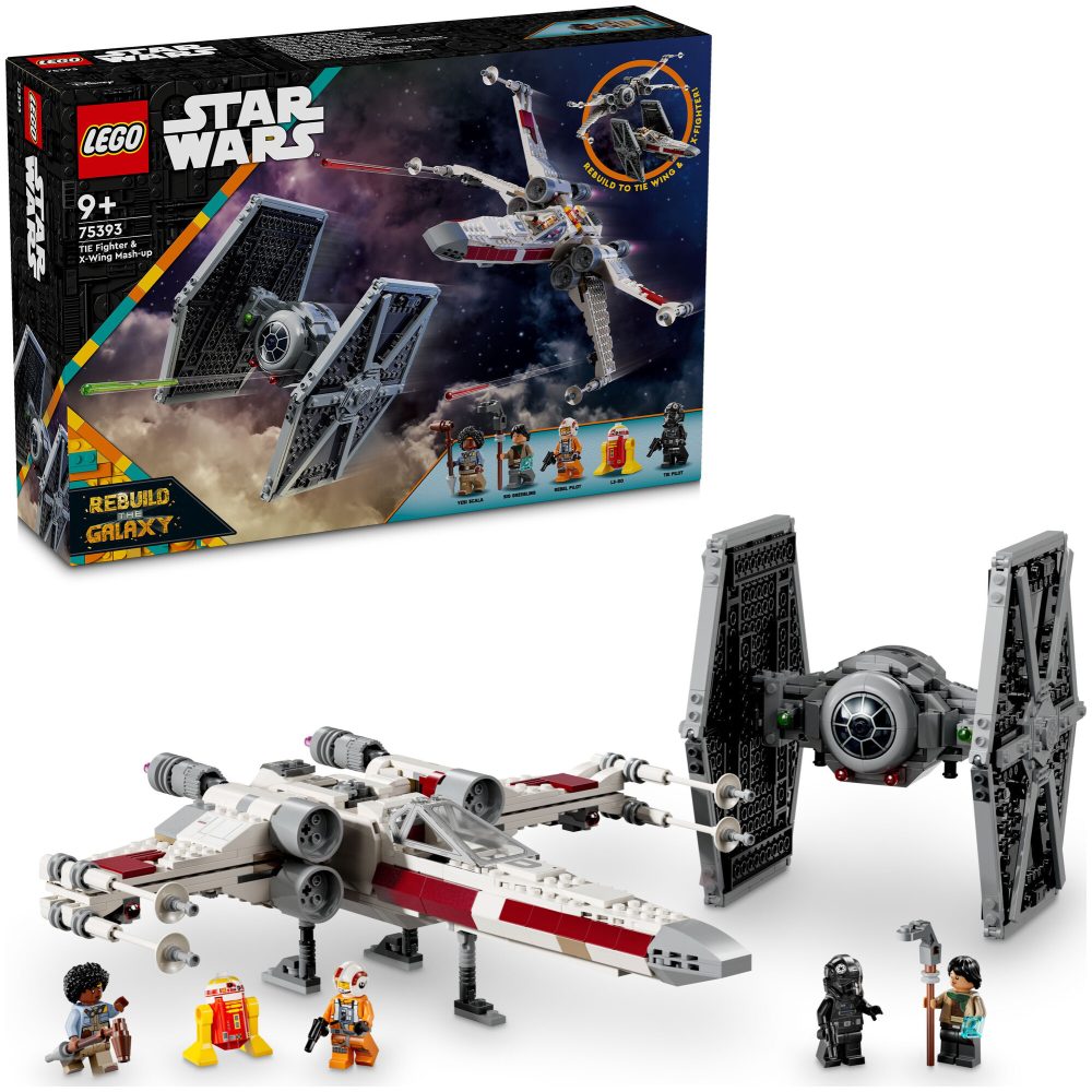 LEGO® - 75393 Mashup aus TIE Fighter & X-Wing, Multicolor