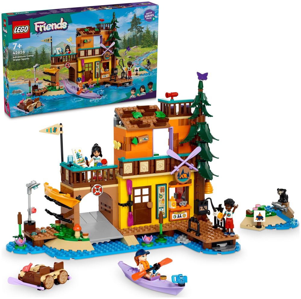 LEGO® - 42626 Abenteuercamp mit Kayak, Multicolor