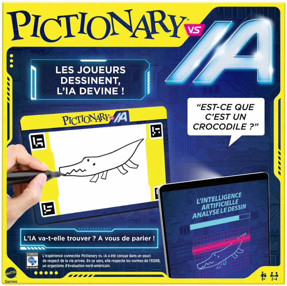 Mattel Pictionary vs IA (Französisch) 8+ Jahre