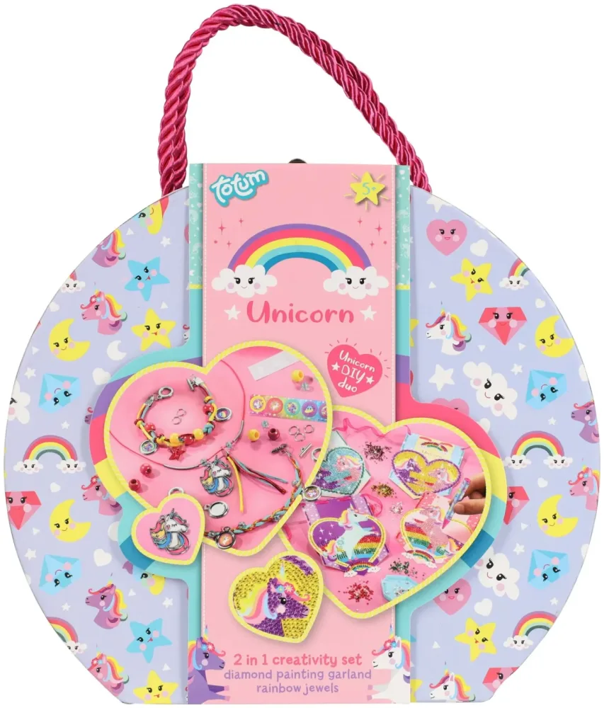 Totum - Unicorn 2 in 1 Creativity Set, Multicolor