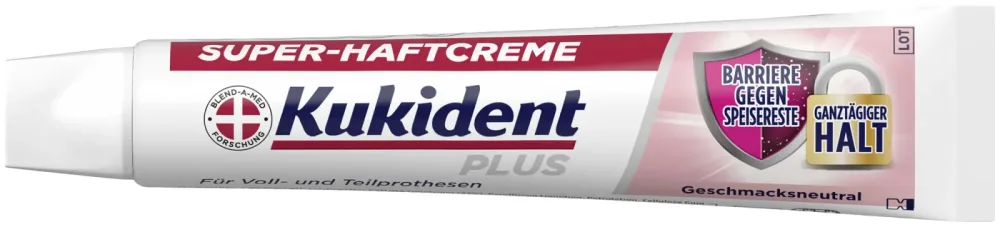 Kukident Haftcreme Premium Barriere gegen Speisereste 40G, 1 Stück