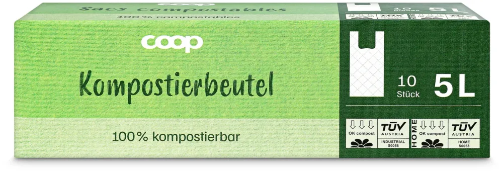 Coop Kompostierbeutel 5l 10 Stück